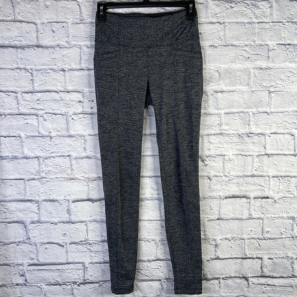 Athleta Pants & Jumpsuits | Athleta X Small Metro Textured Tight Gray
